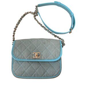 Chanel Denim Crossbody Bag